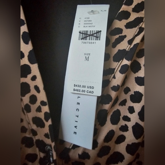 Delfi Collective V-Neck Knot-Front Dress - Picture 9 of 11